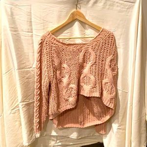 Zaful One Size Rose Sweater